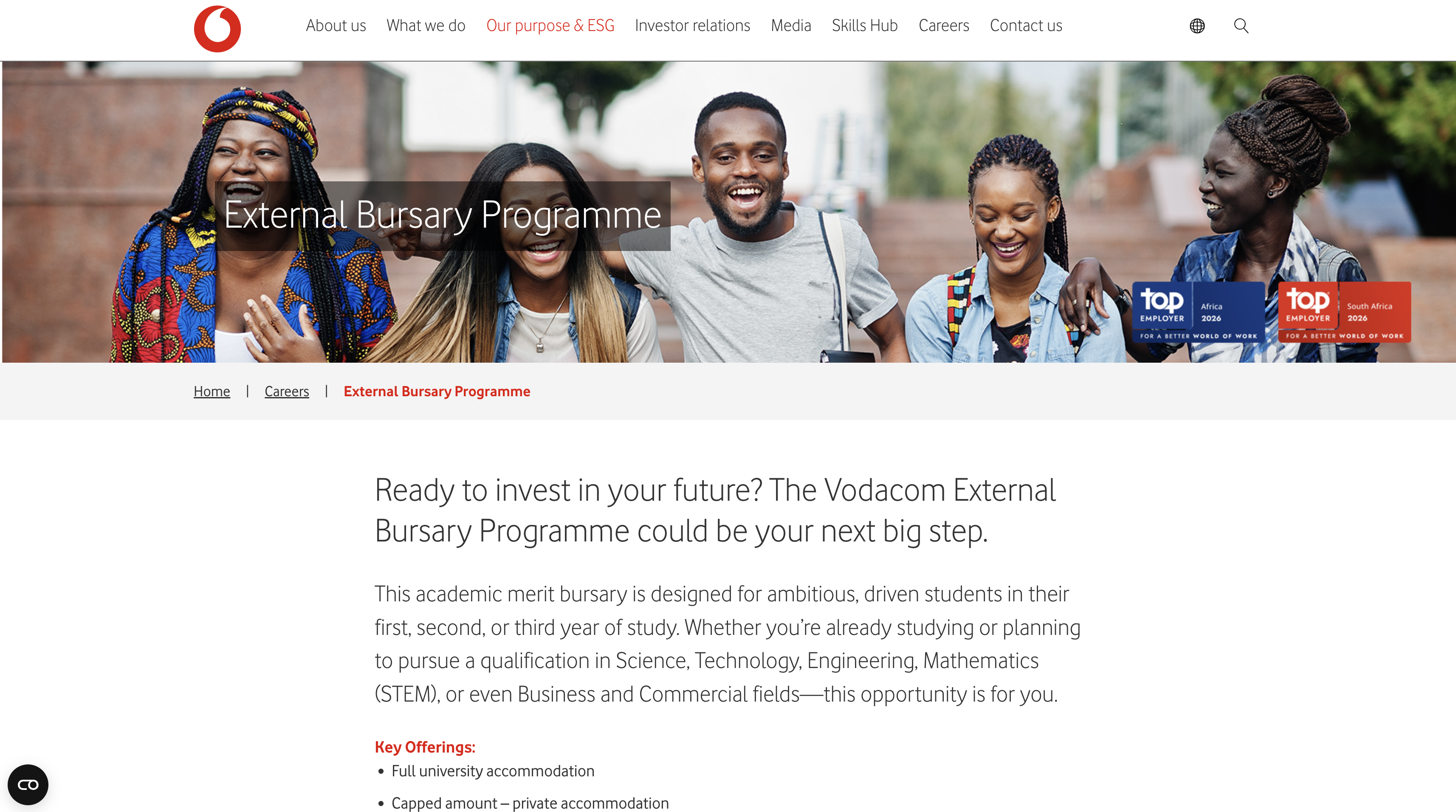 Tobby Bursary cover