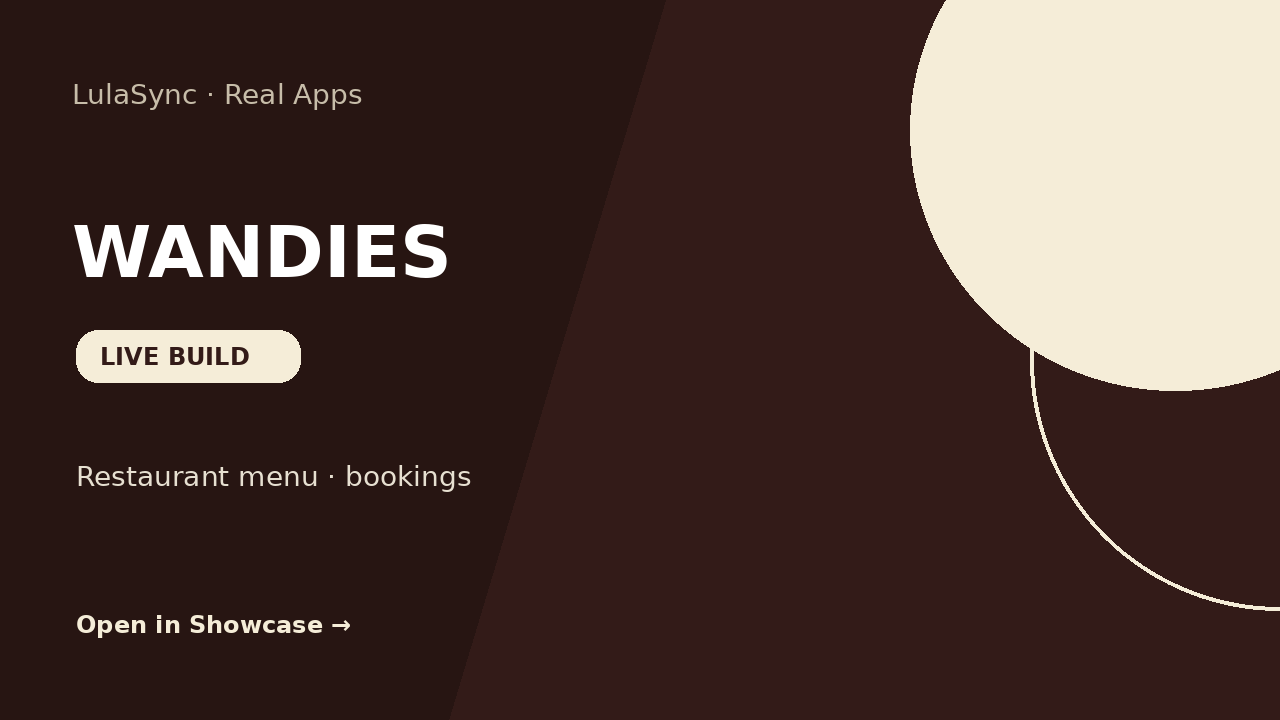 Wandies live app