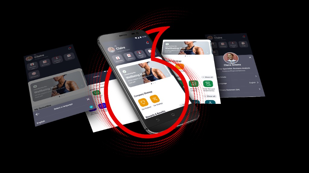 Vodacom Engage App Redesign