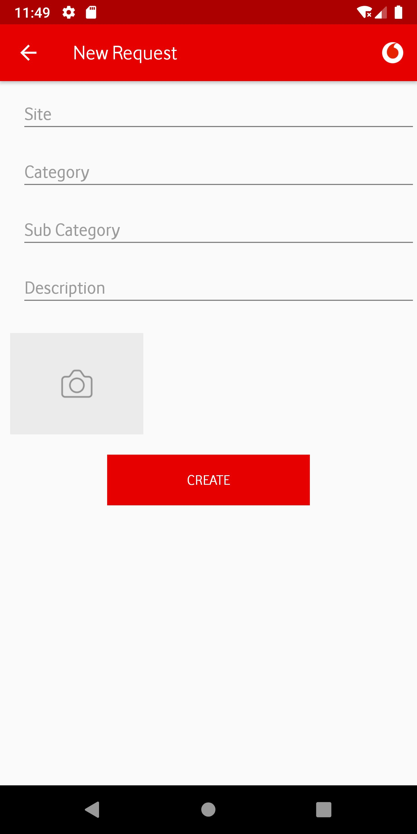 Old Facilities Request form